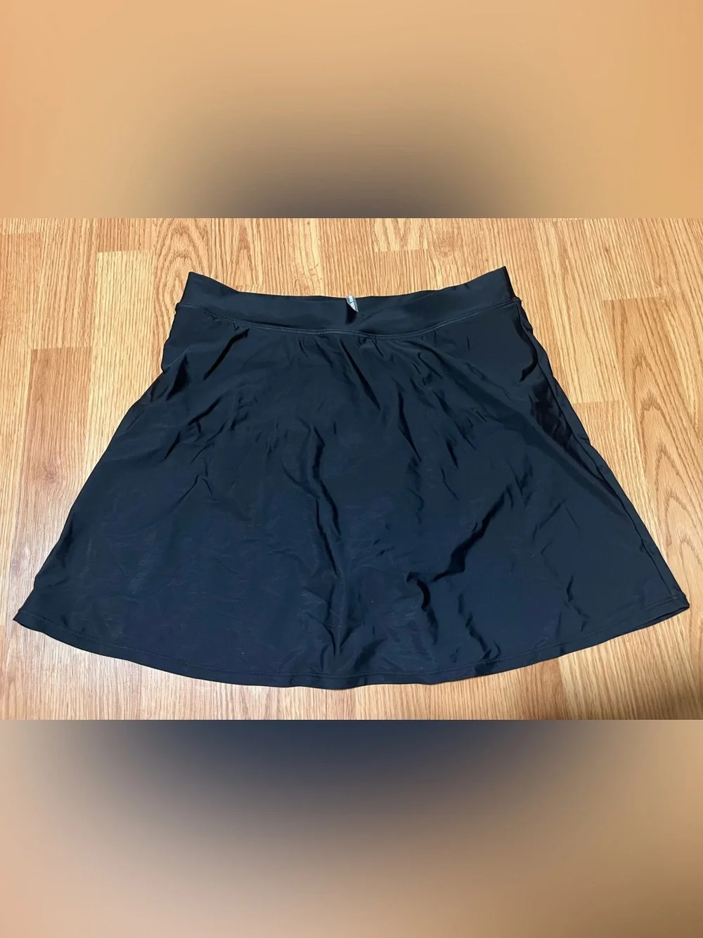 Land’s End Size 10 Black Swim Skirt